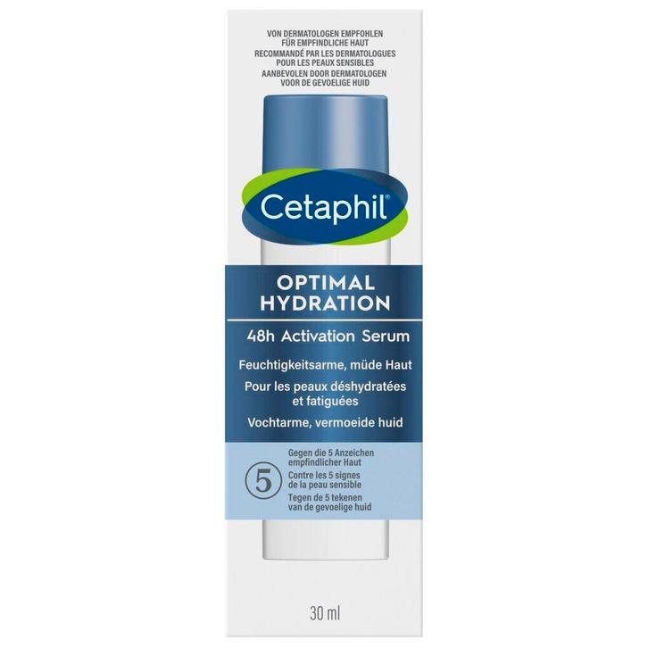 Cetaphil Optimal Hydration 48H Activation Serum, Sieraden, Tassen en Uiterlijk, Uiterlijk | Gezichtsverzorging, Nieuw, Verzenden