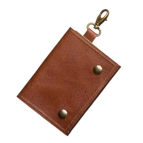 The Hantler Memory card holder Whiskey brown 3x SD / 2x CF, Audio, Tv en Foto, Fotografie | Fototassen, Overige typen, Nieuw, Overige merken