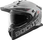 Bogotto FG-601 Duo Grijs Fiberglas Enduro Helm, Motoren, XXL, Nieuw met kaartje, Overige merken, Heren