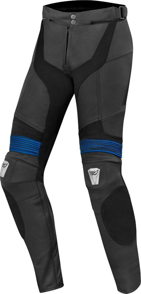 Berik Flexius Zwart Blauw Leren Motorbroek, Motoren, Kleding | Motorkleding, Heren, Nieuw met kaartje, Broek | leer, Verzenden