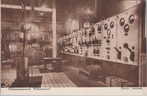 WILLEMSOORD - Rijksmarinewerf Willemsoord Electr. Centrale, Verzamelen, Ansichtkaarten | Nederland, Verzenden