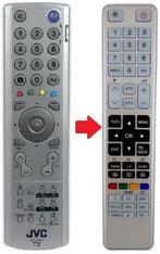 Alternatieve JVC RM-C1897S afstandsbediening, Audio, Tv en Foto, Afstandsbedieningen, Verzenden, Nieuw