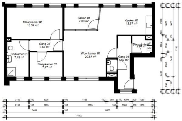 Appartement Werthaboulevard in Weert, Huizen en Kamers, Huizen te huur, Via bemiddelaar, Limburg, Appartement