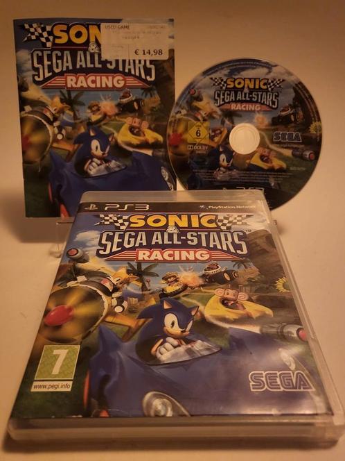 Sonic & Sega All-stars Racing Playstation 3, Spelcomputers en Games, Games | Sony PlayStation 3, Ophalen of Verzenden