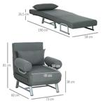 TRUUSK 3-in-1 Slaapstoel - Slaapbank met Bedfunctie - Verste, Huis en Inrichting, Fauteuils, Verzenden, Nieuw