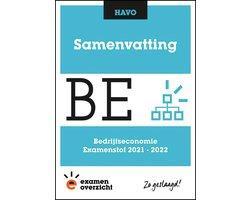 Boek ExamenOverzicht - Samenvatting Bedrijfseconomie HAVO 97, Boeken, Politiek en Maatschappij, Zo goed als nieuw, Verzenden