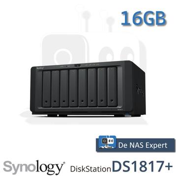NAS Synology DS1817+ 16GB refurbished beschikbaar voor biedingen
