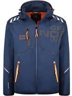 Geographical Norway Softshell Heren Jas Robin Navy, Verzenden, Nieuw, Blauw