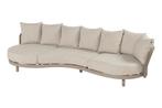 Hartman Bjorn 3-zits loungebank - Taupe, Tuin en Terras, Verzenden, Nieuw, Overige materialen