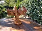 sculptuur, duiven beeld - 27 cm - gietijzer - 2024