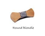 Houten strik: Round Blondie, Nieuw