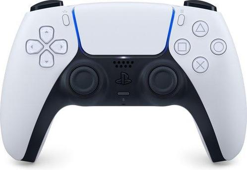 Sony PS5 DualSense draadloze controller - Wit, Spelcomputers en Games, Games | Sony PlayStation 5, Ophalen of Verzenden