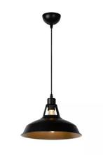 Lucide brassy-bis hanglamp E27, Verzenden, Nieuw