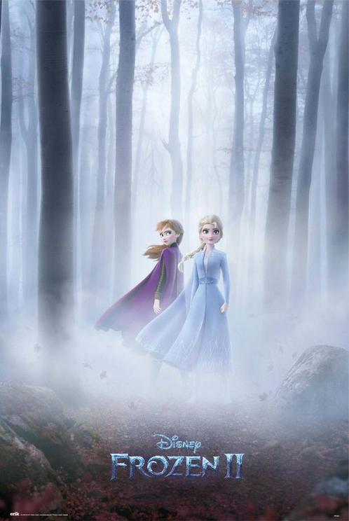 Poster Disney Frozen Sisters 61x91,5cm, Verzamelen, Posters, Nieuw, A1 t/m A3, Verzenden