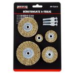 Set van 5 staalborstels: 25 / 38 / 50 / 63 en 75 mm op 6 mm, Ophalen of Verzenden, Nieuw