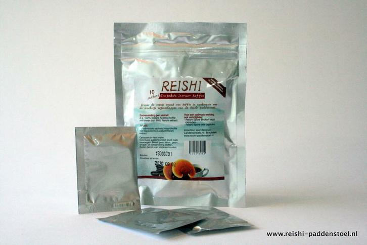 Reishi Koffie, Sport en Fitness, Gezondheidsproducten en Wellness, Poeder of Drank, Nieuw, Ophalen of Verzenden