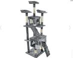 Krabpaal kattenboom XXL 170 x 49 x 49 cm grijs, Ophalen of Verzenden, Nieuw