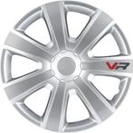 Wieldoppen  VR 13-inch zilver/carbon-look/logo, Auto diversen, Wieldoppen, Verzenden, Nieuw