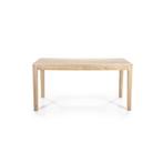 Eettafel Harvey - 160cm - Naturel - 96128 - eettafel, Huis en Inrichting, Nieuw, Overige materialen