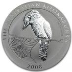 Kookaburra 1 oz 2008 (300.000 oplage), Verzenden, Losse munt, Zilver