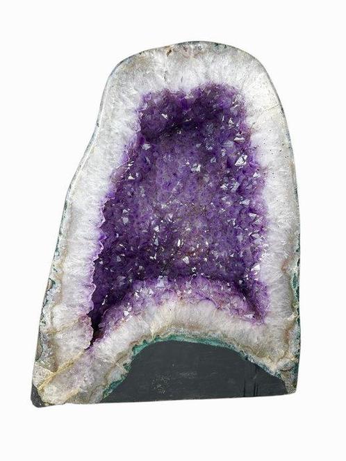 77KG Amethist Geode Grot met Stralende Kristallen Kern Geode, Verzamelen, Mineralen en Fossielen