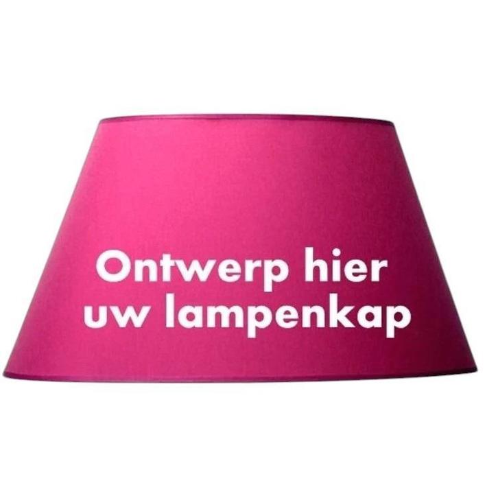 Ontwerp Nu Jouw Lampenkap op Maat Online - by Lampentoppers., Huis en Inrichting, Lampen | Lampenkappen, Wit, Crème, Beige, Bruin