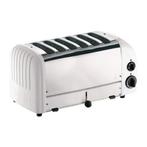 Dualit Vario broodrooster 6 sleuven wit 60146, Verzenden, Nieuw in verpakking