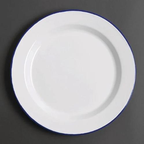 Emaille bord | RVS | 30Øcm | 6 stuks, Zakelijke goederen, Horeca | Overige, Verzenden
