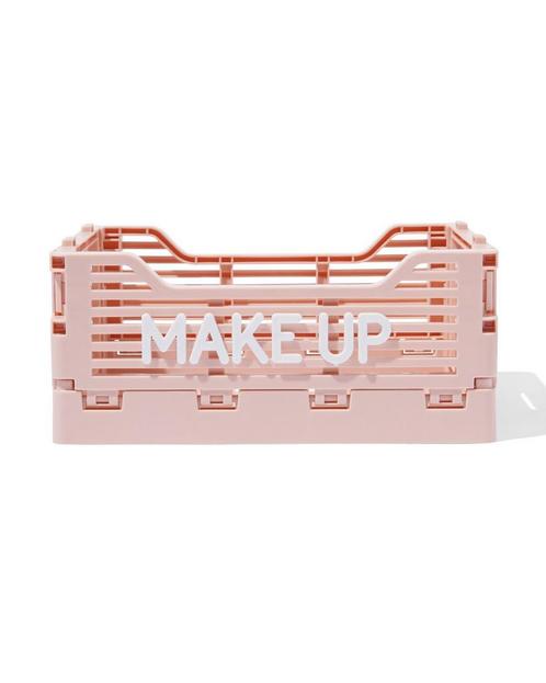 HEMA Klapkrat letterbord recycled lichtroze, Huis en Inrichting, Kasten | Overige, Nieuw, Verzenden