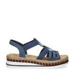 Rieker sandalen voor dames in het Blauw, Nieuw, Sandalen of Muiltjes, Rieker, Verzenden