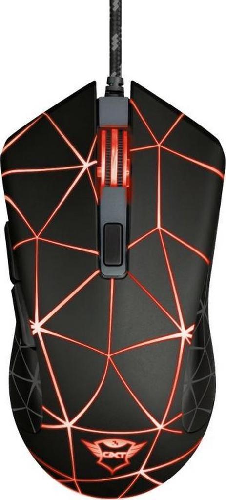 Trust GXT 133 Locx - Gaming Muis, Computers en Software, Muizen, Verzenden