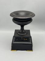 Kaarsenhouder - Marmer - Zwart marmeren Cassolette, Antiek en Kunst