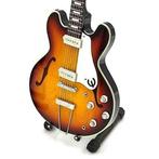 Miniatuur Epiphone Casino 1965 gitaar met gratis standaard, Ophalen of Verzenden, Nieuw, Overige typen