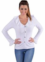 Jersey blouse wit, Ophalen of Verzenden, Nieuw