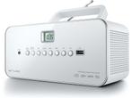 Muse M-28RDW - Draagbare radio/CD-/MP3-speler met USB, wit, Verzenden, Zo goed als nieuw