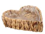 Hartvorm Gras naturel 25*25*6cm decoratief Grass Heart, Hobby en Vrije tijd, Knutselen, Ophalen of Verzenden, Nieuw