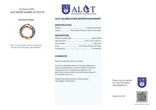 ALGT-gecertificeerd - Natuurlijke en Exclusieve, Verzamelen, Mineralen en Fossielen