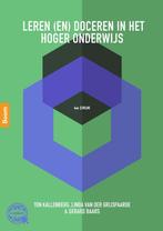Leren en doceren in het hoger onderwijs 9789024419289, Zo goed als nieuw