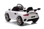 Elektrische kinderauto - Ruf - wit – met Bluetooth en afs., Ophalen of Verzenden, Nieuw