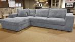 Loungebank Loenen - loungebanken - Zilver, Huis en Inrichting, Banken | Sofa's en Chaises Longues, Nieuw, Stof