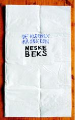De Kleenex kronieken 9789061699651 Neske Beks, Verzenden, Gelezen, Neske Beks