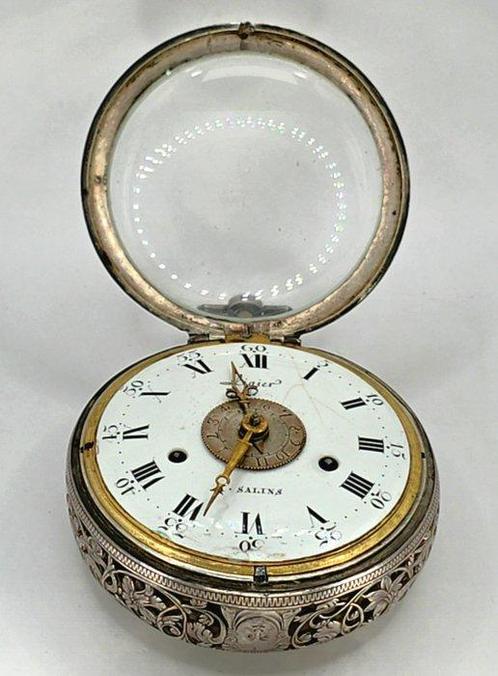 Ligier a Salons - Massive Silber Kutschenuhr - Weckwerk -, Sieraden, Tassen en Uiterlijk, Horloges | Heren