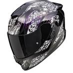 Scorpion EXO-1400 Evo II Air Fantasy Zwart Wit Integraalhelm, Integraalhelm, S, Nieuw met kaartje, Overige merken