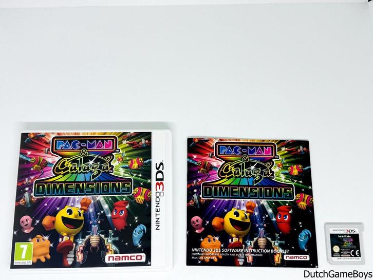 Nintendo 3DS - Pac-Man & Galaga Dimensions - UKV, Spelcomputers en Games, Games | Nintendo 2DS en 3DS, Gebruikt, Verzenden