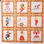 Symbolen van de Napolitaense traditie - 9 werken op textiel, Antiek en Kunst