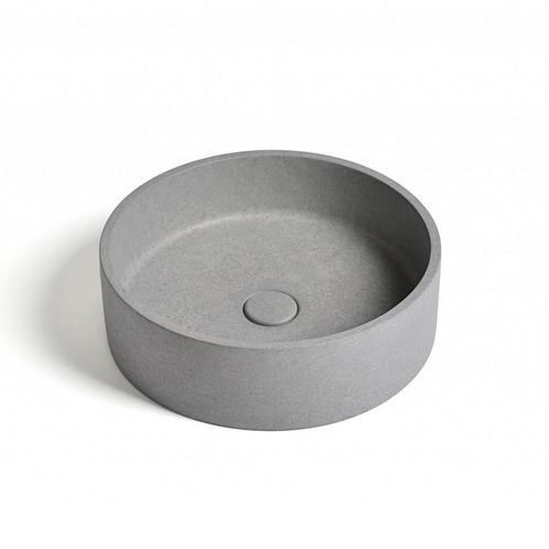 Waskom Ideavit Idea.Ora 39x39x12 cm Rond Beton Grijs, Doe-het-zelf en Verbouw, Sanitair, Overige typen, Nieuw, Ophalen of Verzenden
