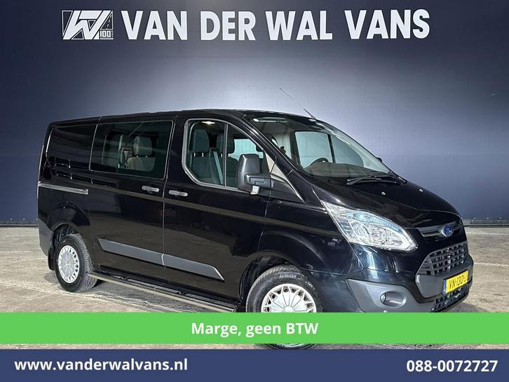 Ford Transit Custom | 2.2 TDCI L1H1 Dubbele Cabine **Marge,, Auto's, Bestelauto's, Dealer onderhouden, Lease, Handgeschakeld, Diesel