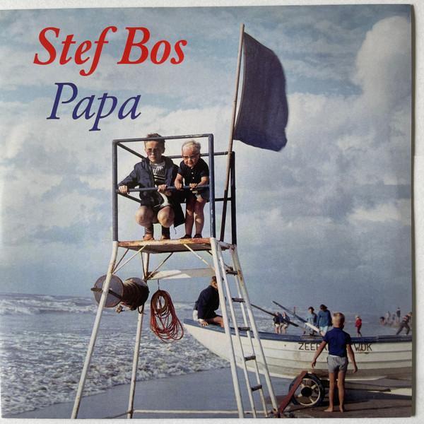 vinyl single 7 inch - Stef Bos - Papa, Cd's en Dvd's, Vinyl Singles, Zo goed als nieuw, Verzenden