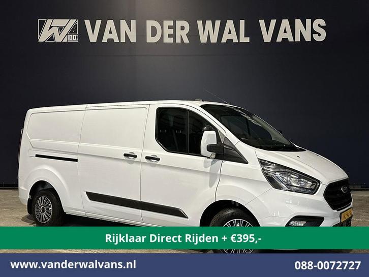 Ford Transit Custom | 2.0 TDCI 130pk L2H1 Euro6 *Rijklaar, Auto's, Bestelauto's, Dealer onderhouden, Te koop, Handgeschakeld, Diesel