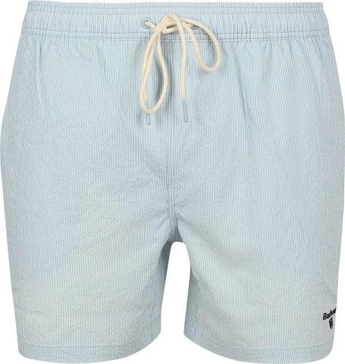 Barbour Zwemshort Somerset Lichtblauw maat M Heren, Kleding | Heren, Broeken en Pantalons, Nieuw, Maat 48/50 (M), Verzenden